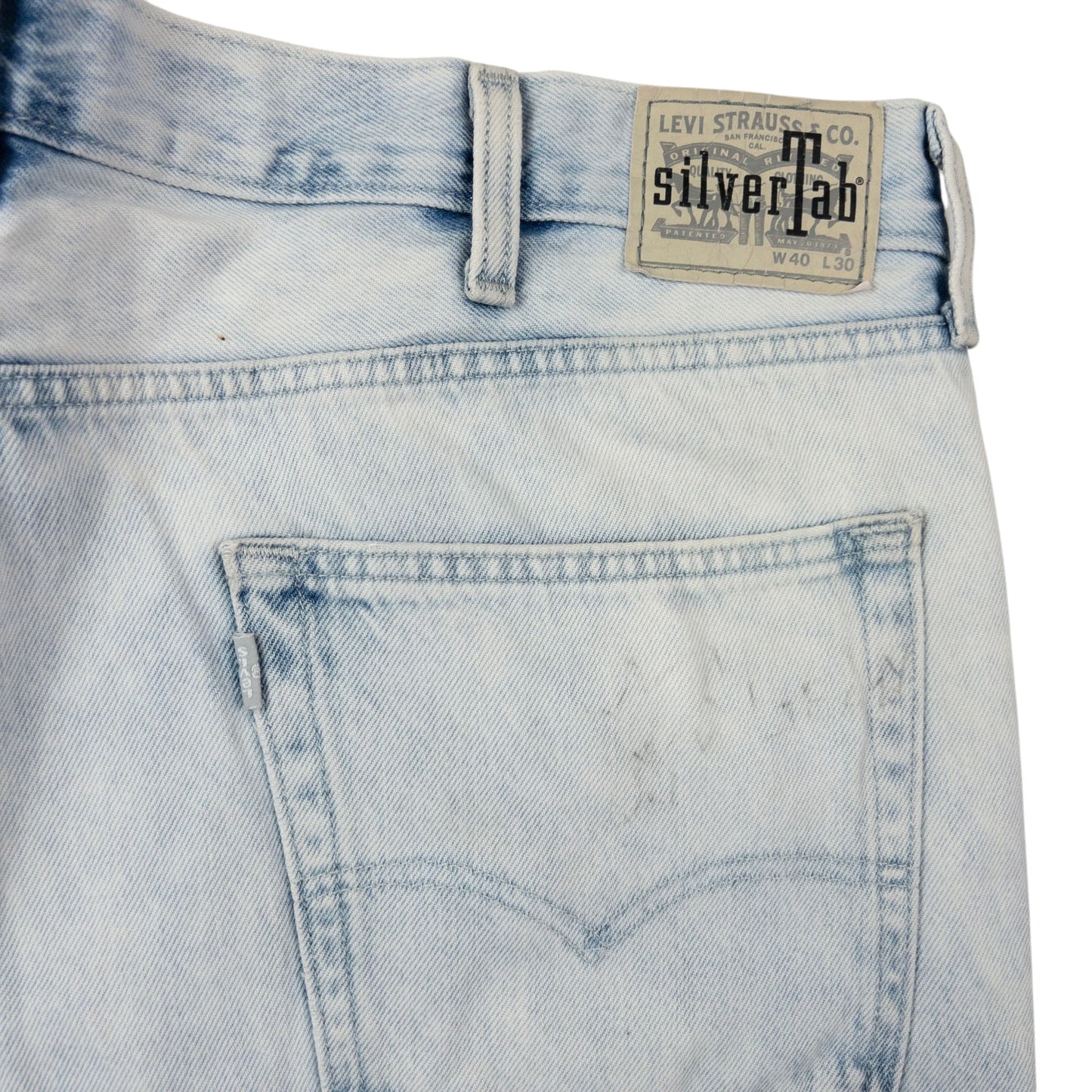 Vintage Levi's Silver Tab Loose Denim Jeans Size W42