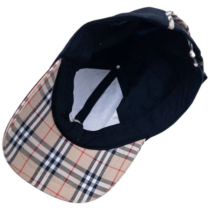 Vintage 2000s Burberry Golf Nova Check Detail Hat | O/S, Multicoloured