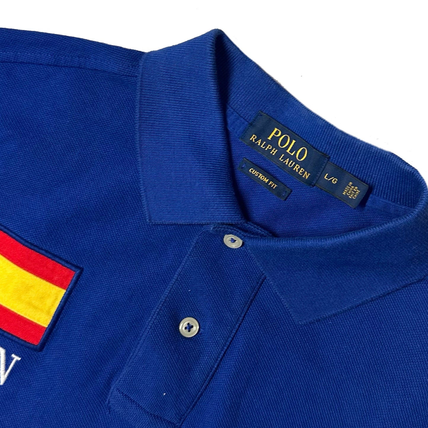 Ralph Lauren Spain Polo In Blue (L)