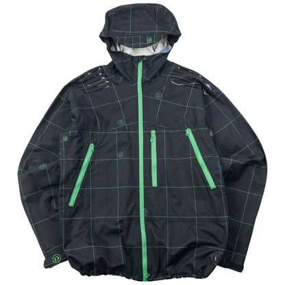 Vintage Burton iDiom Zip Up Jacket Size M
