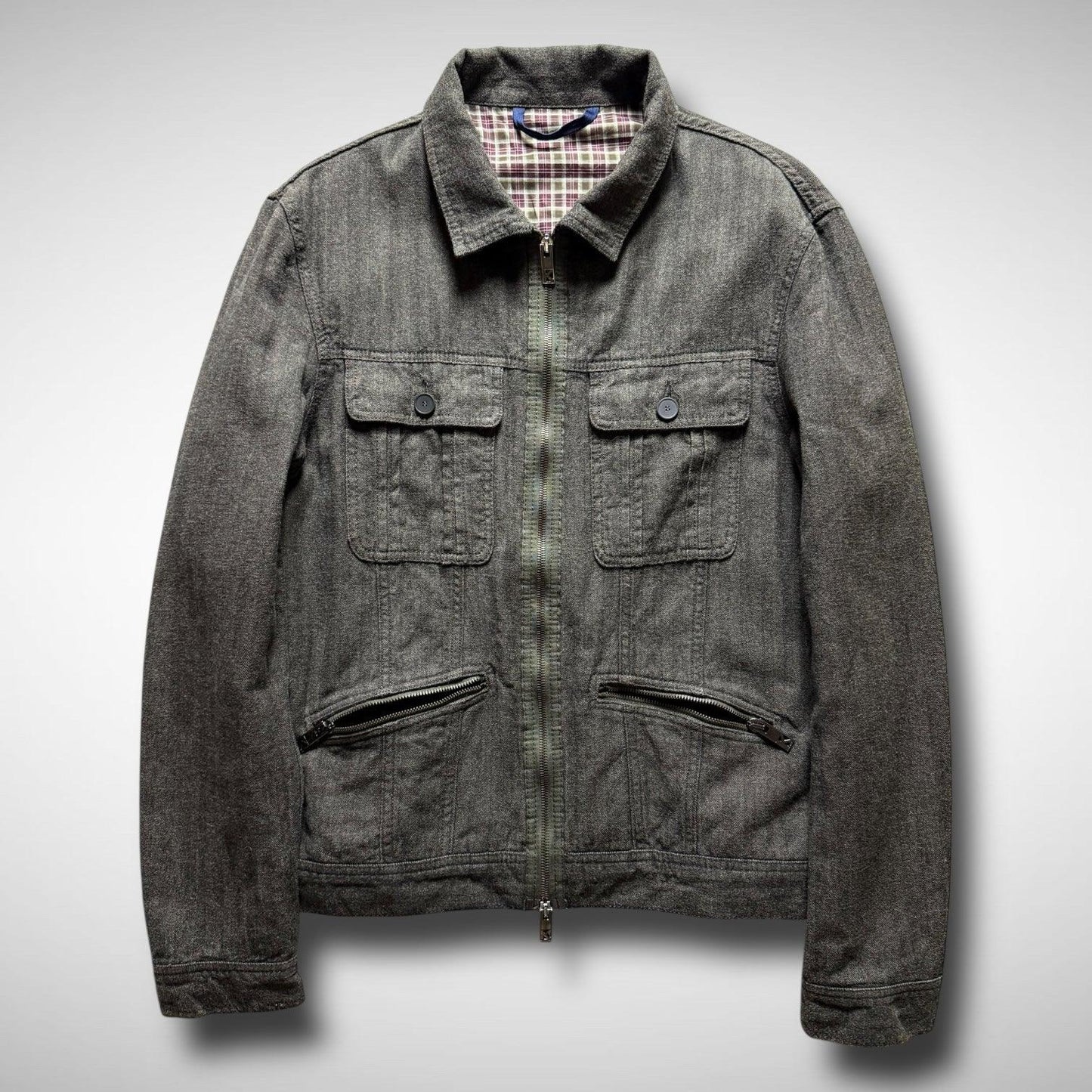 Kenzo Wool & Linen Worker Jacket (2000)