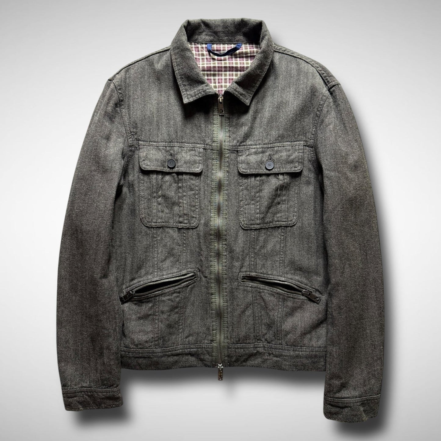 Kenzo Wool & Linen Worker Jacket (2000)