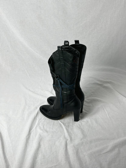 AF VANDEVORST FETISH BOOT | Default Title, Black