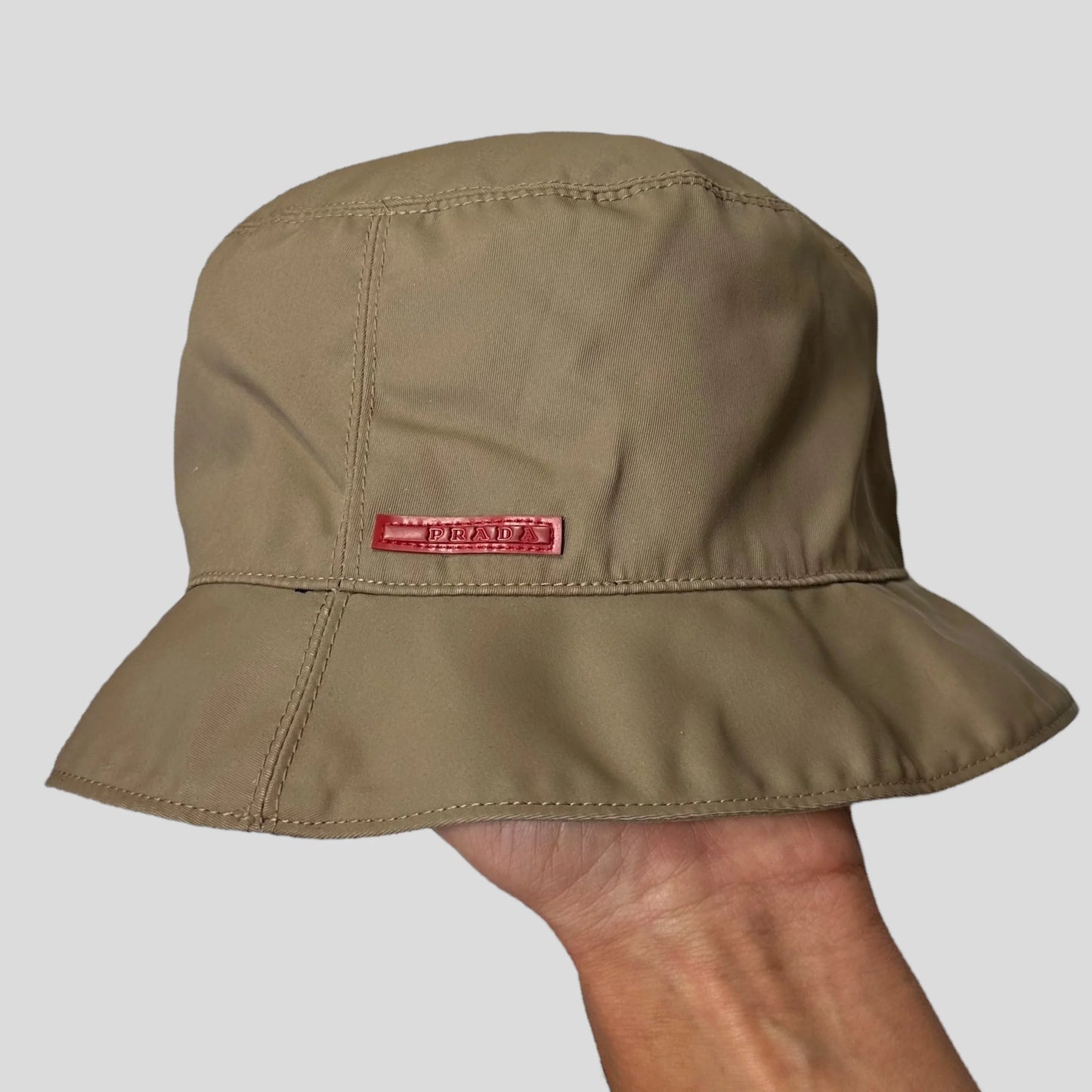 Prada Sport 00’s Beige Goretex Bucket Hat - S
