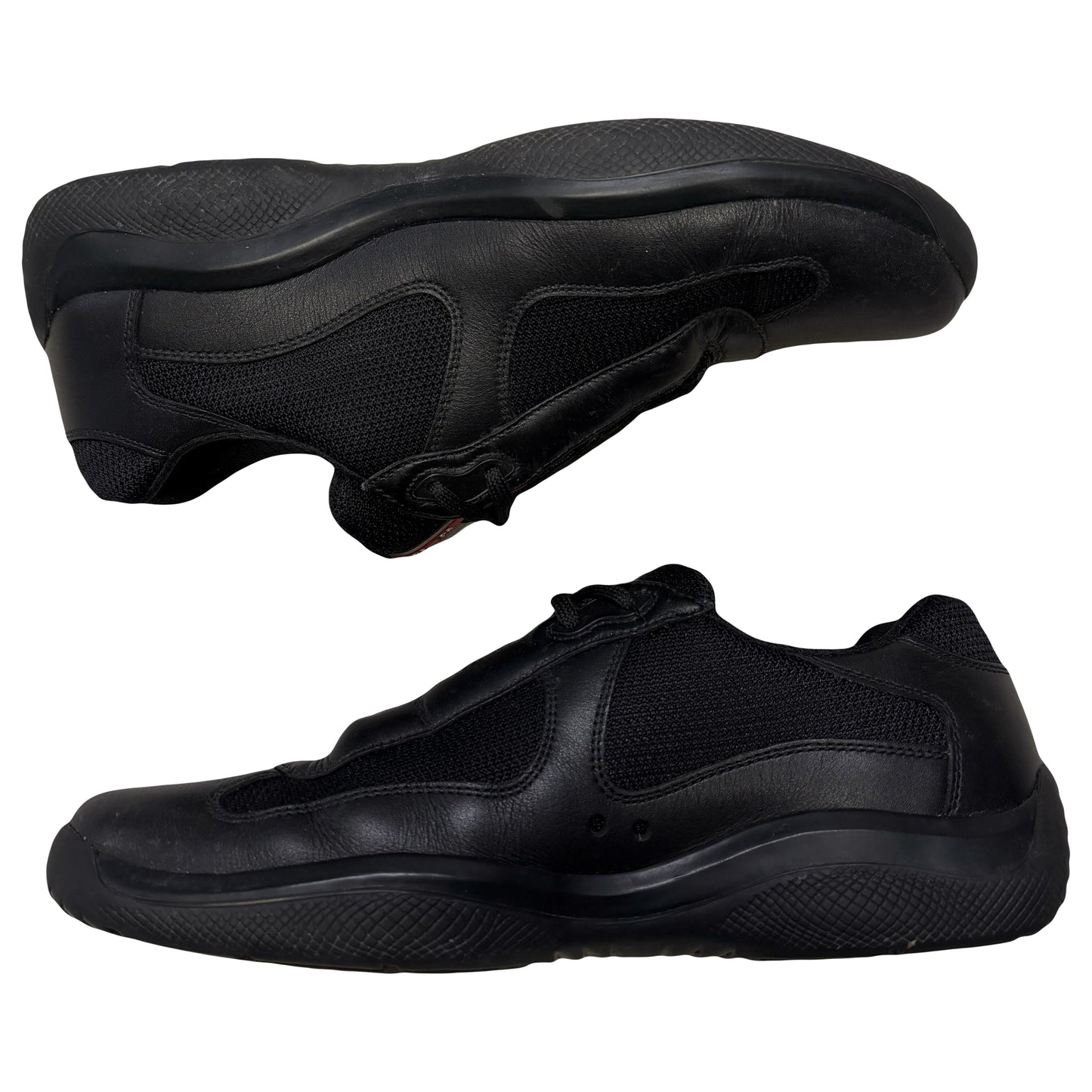 Prada America’s Cup Sneakers In Black (7.5UK/8.5US) | UK 7.5, Black