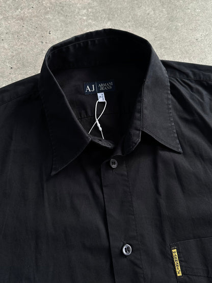 Armani Jeans Cotton Logo Shirt L/XL