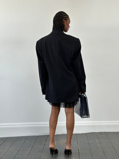 Yves Saint Laurent Pour Homme 1990s Pure Wool Blazer - 44R/XL