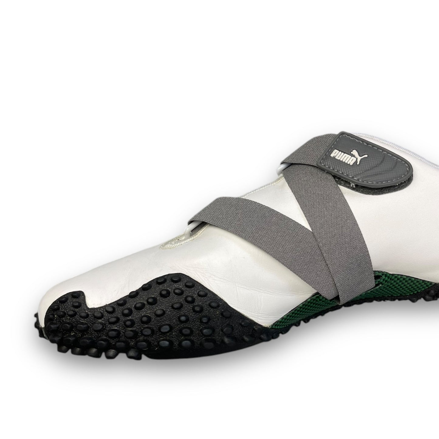 2000's Puma Mostro Leather White/Green/Grey (UK9) | Default Title, Multicoloured
