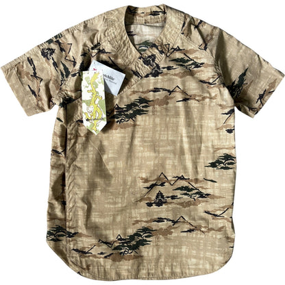 Maharishi 00's Bonsai Kimono Top UK 6/8 | 6/8, Beige