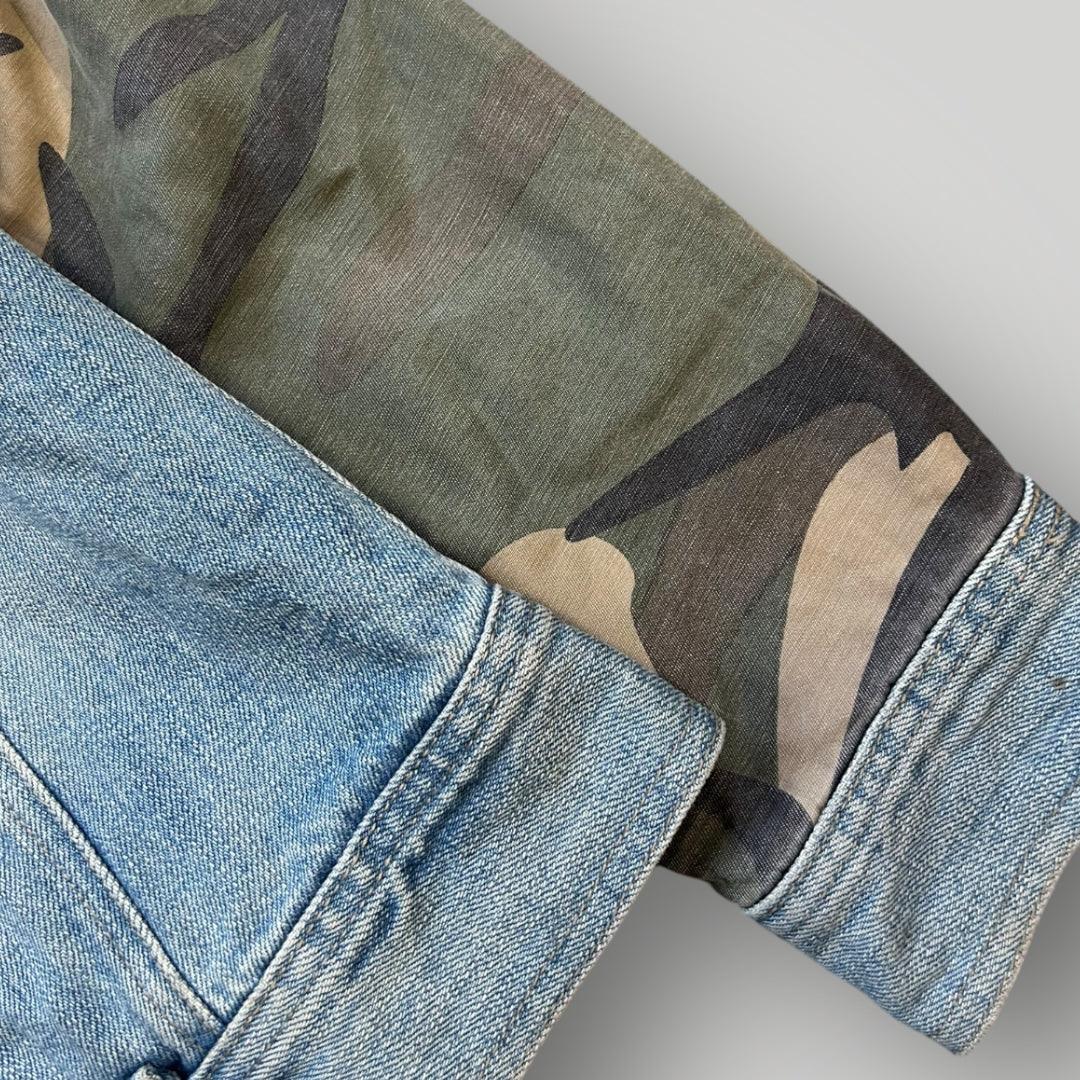 Dolce & Gabbana 2000'S Denim Camo Jacket M