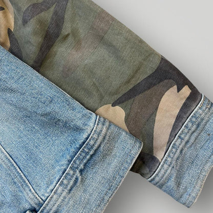 Dolce & Gabbana 2000'S Denim Camo Jacket M