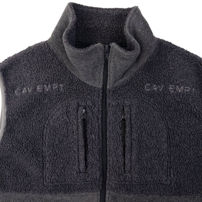 Vintage Cav Empt Zip Up Fleece Gilet Size M