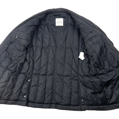 Vintage 2000s Moncler Padded Zip Up Jacket Size L | Large, Grey