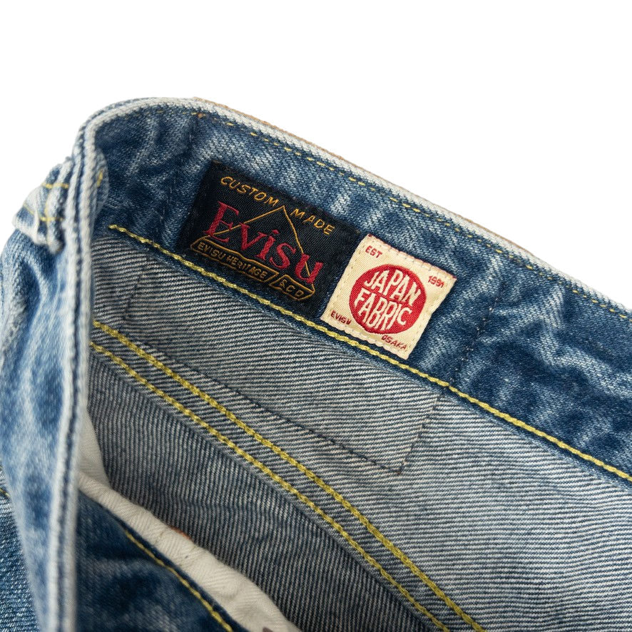 Vintage Evisu Double Gull Japanese Denim Jeans Size W31