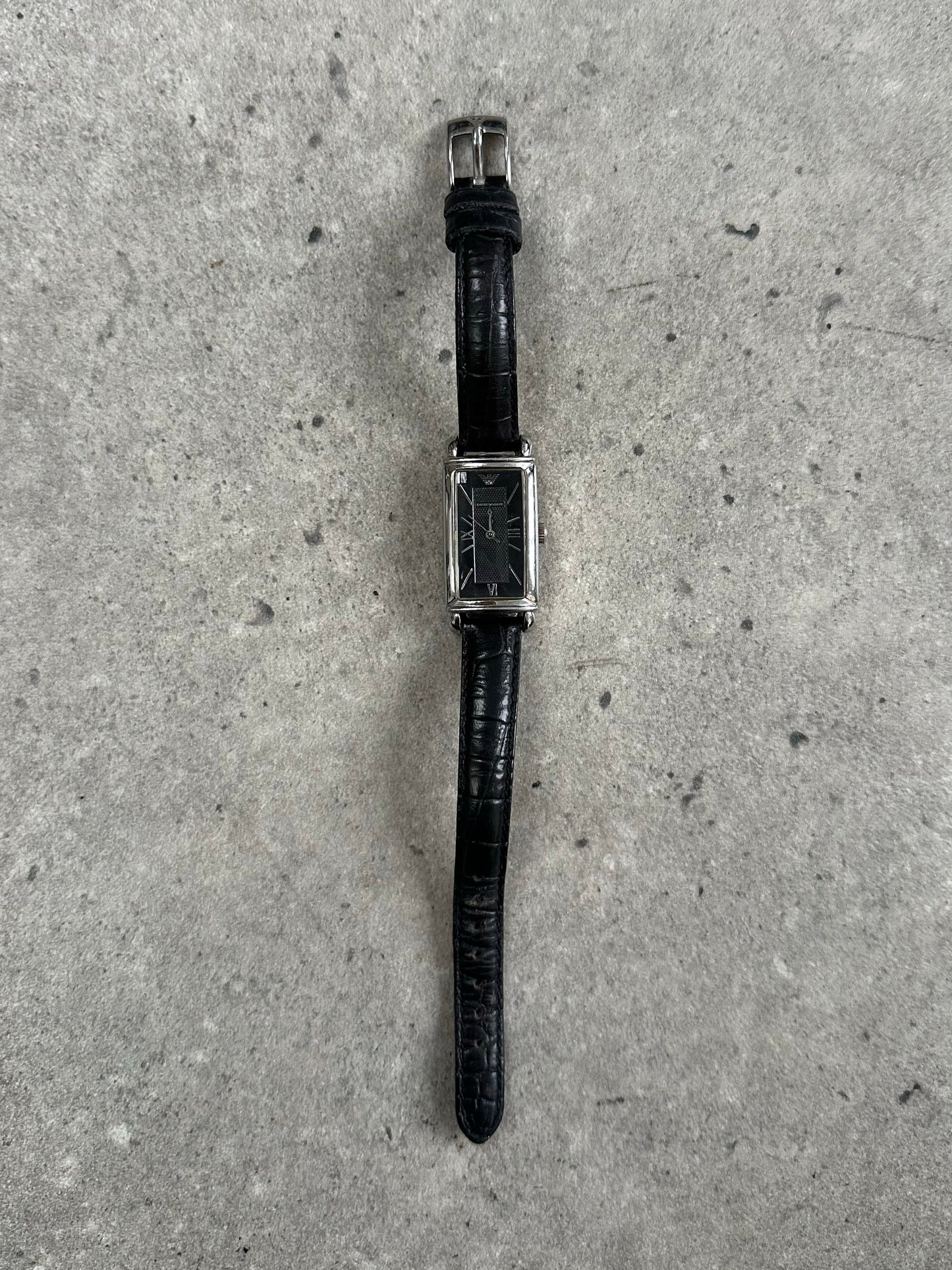 Emporio Armani 2000s Leather Watch