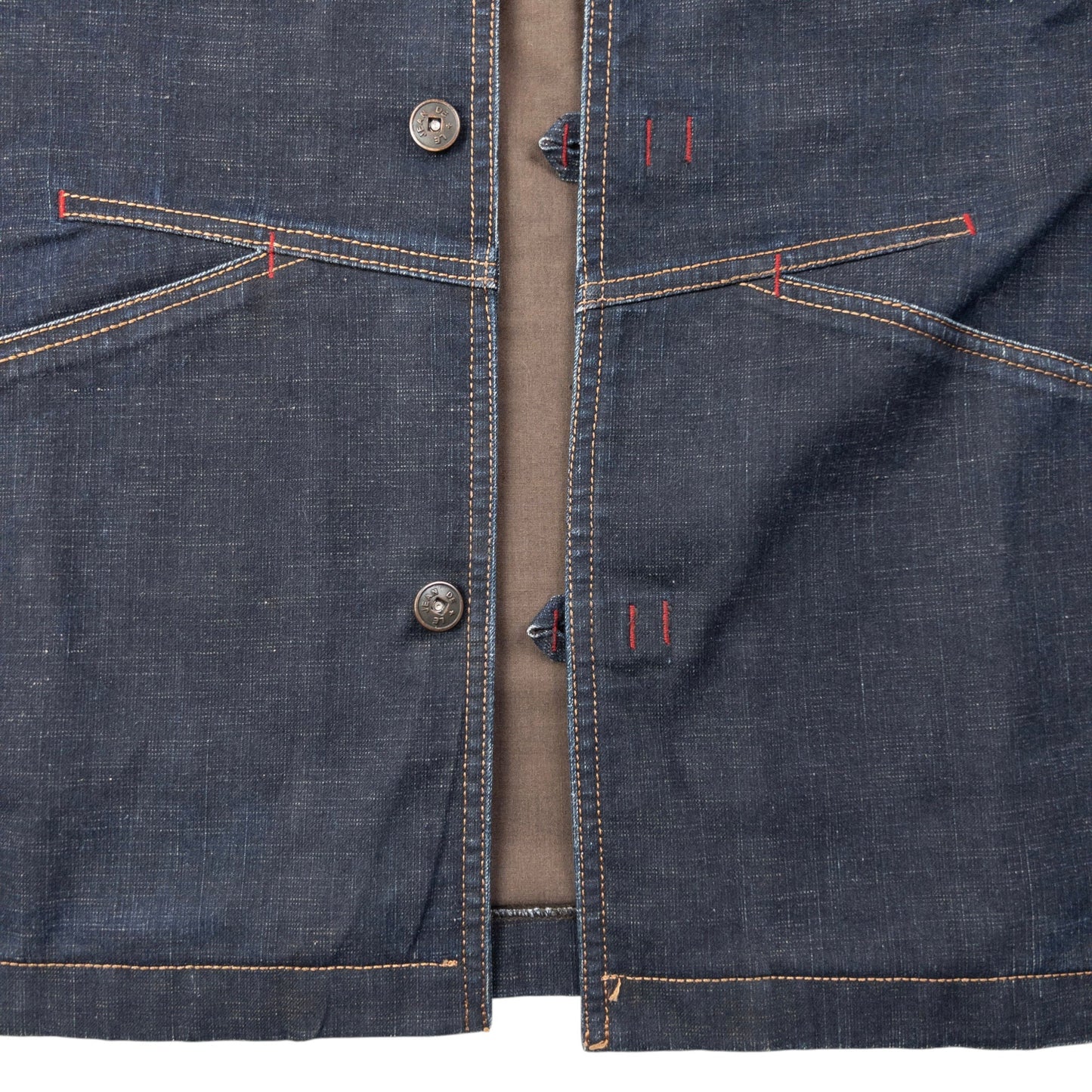 Vintage 2000s Marithe + Francois Girbaud Button Up Denim Jacket Size XL