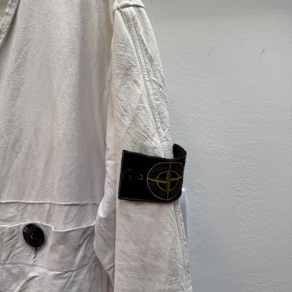 1997 Stone Island Poly Jacket in white (S) | Small, White