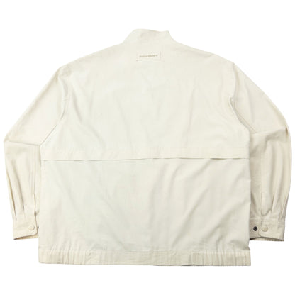 Vintage 90s YSL Yves Saint Laurent Harrington Jacket Size XL | XL, Cream