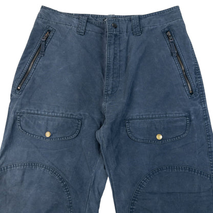Vintage 2000s Ralph Lauren Polo Jeans Zip Cuff Trousers Size W31 | W31, Grey