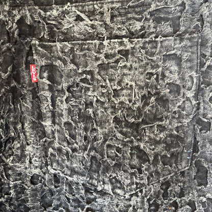 Boro Sashiko Distressed 501 Jeans - W34"