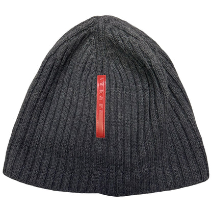 Prada Beanie In Grey ( OS )