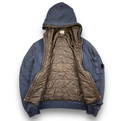 CP Company Dual Layer Hoodie (L) | Default Title, Brown