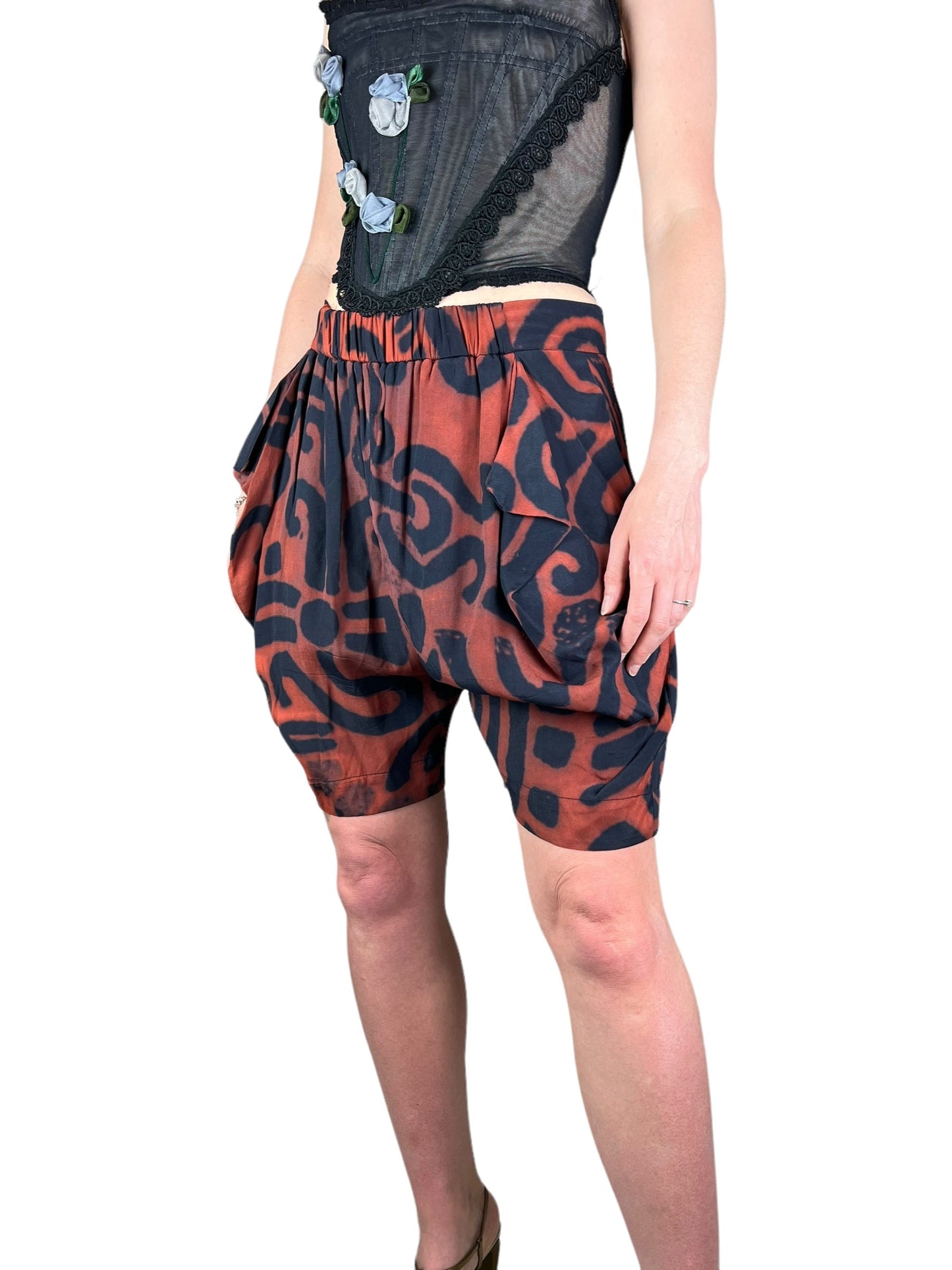 Vivienne Westwood S/S 2014 Maze pirate shorts