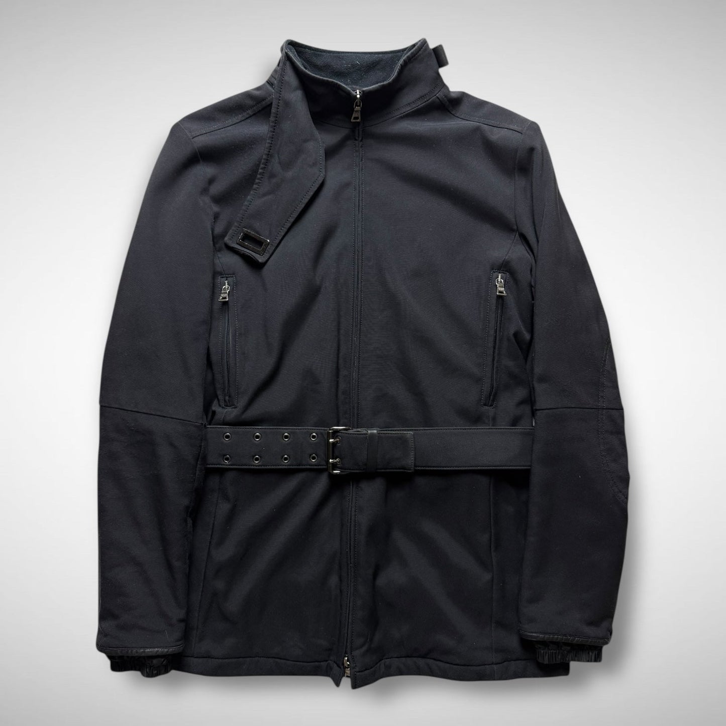 Prada Linea Rossa Riot Collar Belted Jacket (FW1999)