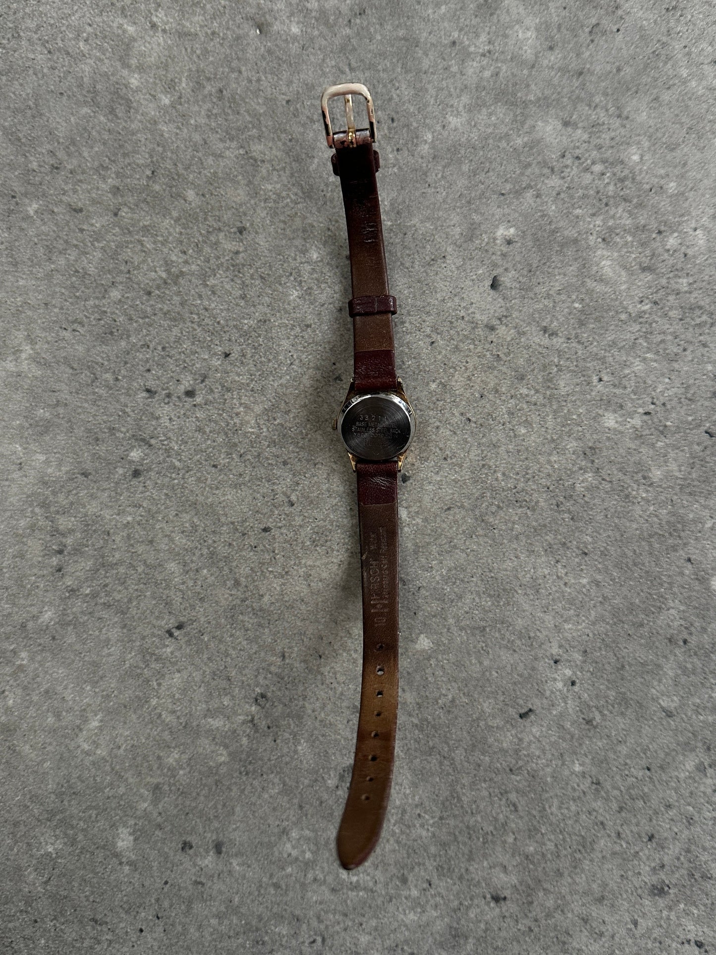 Pulsar 1990s Gold Tone Round Quartz Watch