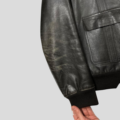 Neil Barrett 00’s Multipocket Buckle Lambs Leather Moto Jacket - L | Default Title, Multicoloured