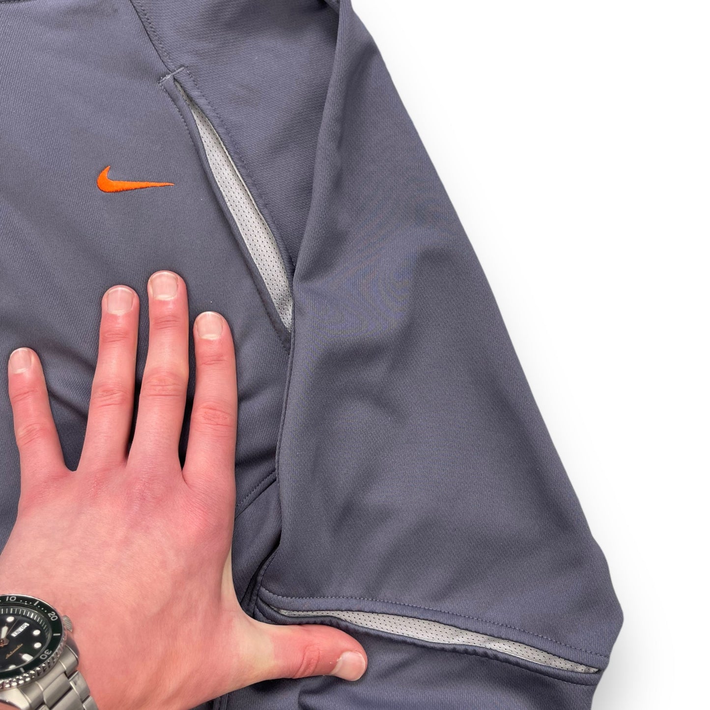 Nike FIT Articulated Track Jacket (S) | Default Title, Grey