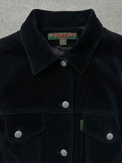 Katharine Hamnett 1990s Pure Cotton Jacket - S