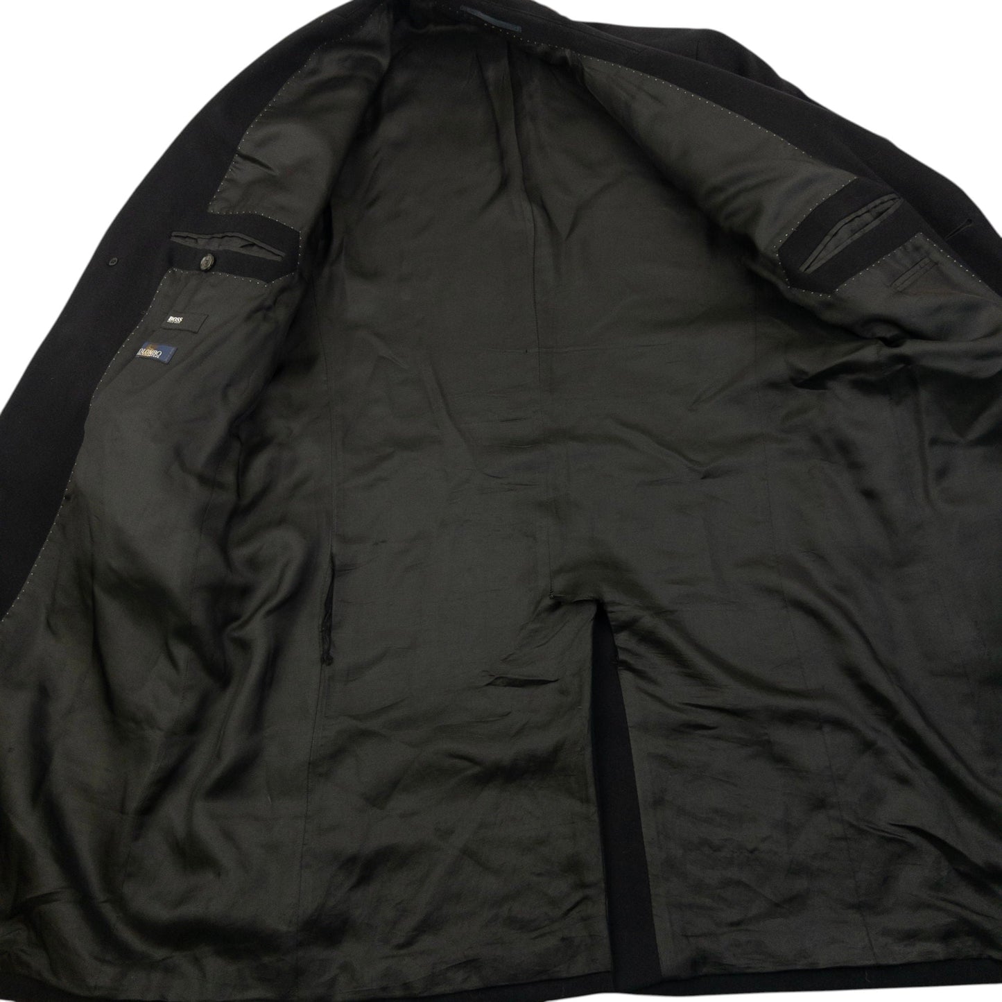 Vintage 2000s Hugo Boss Cashmere Longline Jacket Size XL | XL, Black