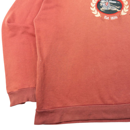 Vintage 90s Burberry Embroidered Sweatshirt Size XL | XL, Orange