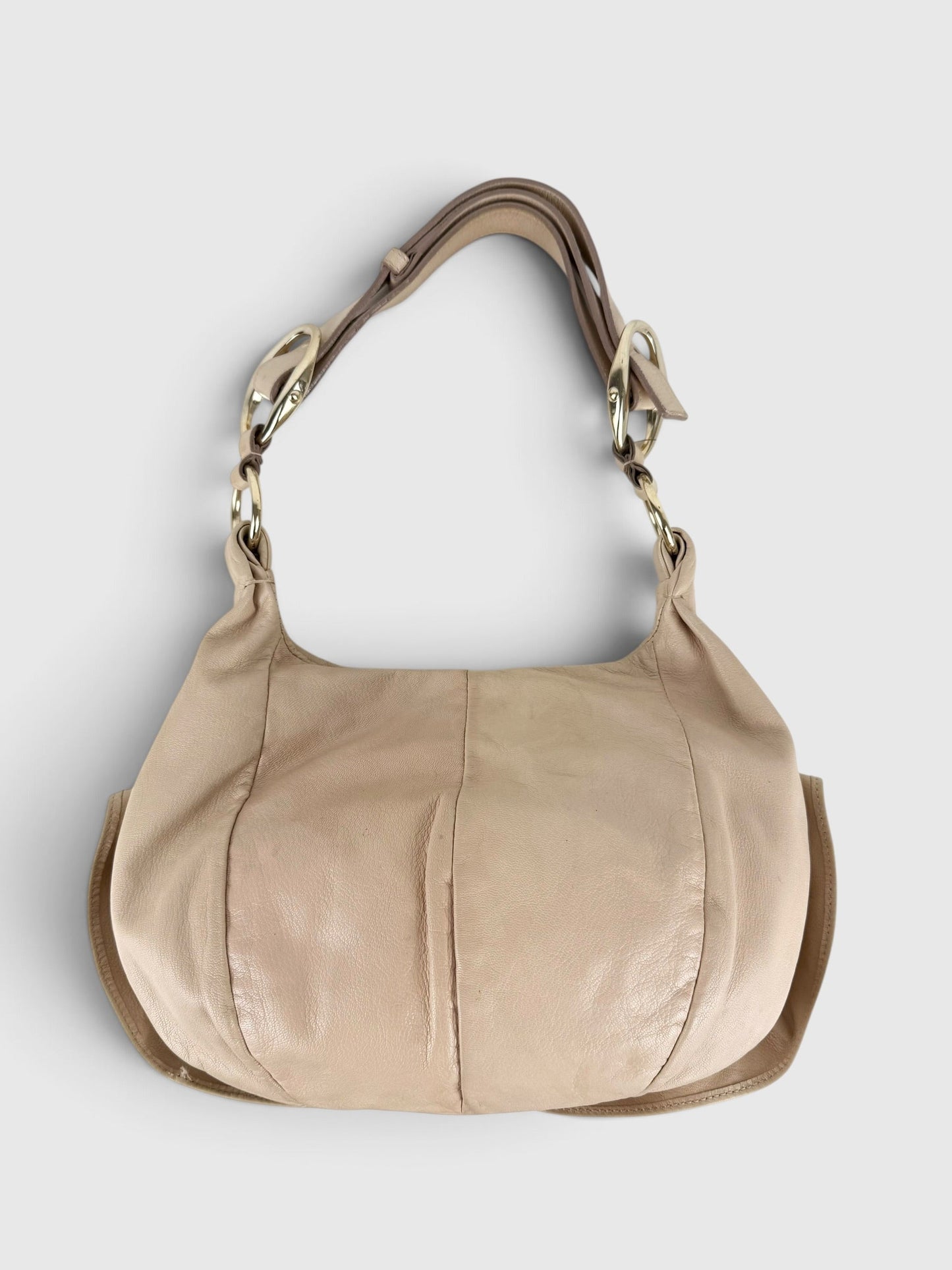 2003 Yves Saint Laurent YSL Rive Gauche Nadja Handbag | O/S, Beige