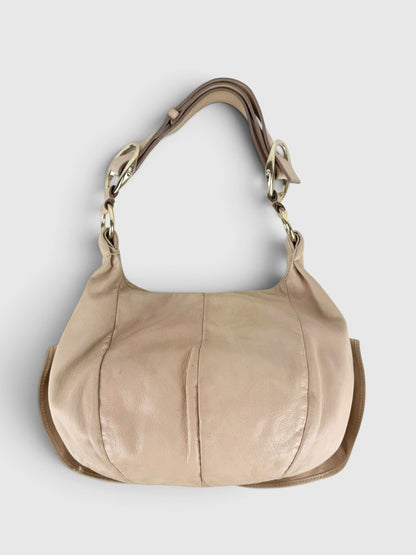 2003 Yves Saint Laurent YSL Rive Gauche Nadja Handbag | O/S, Beige