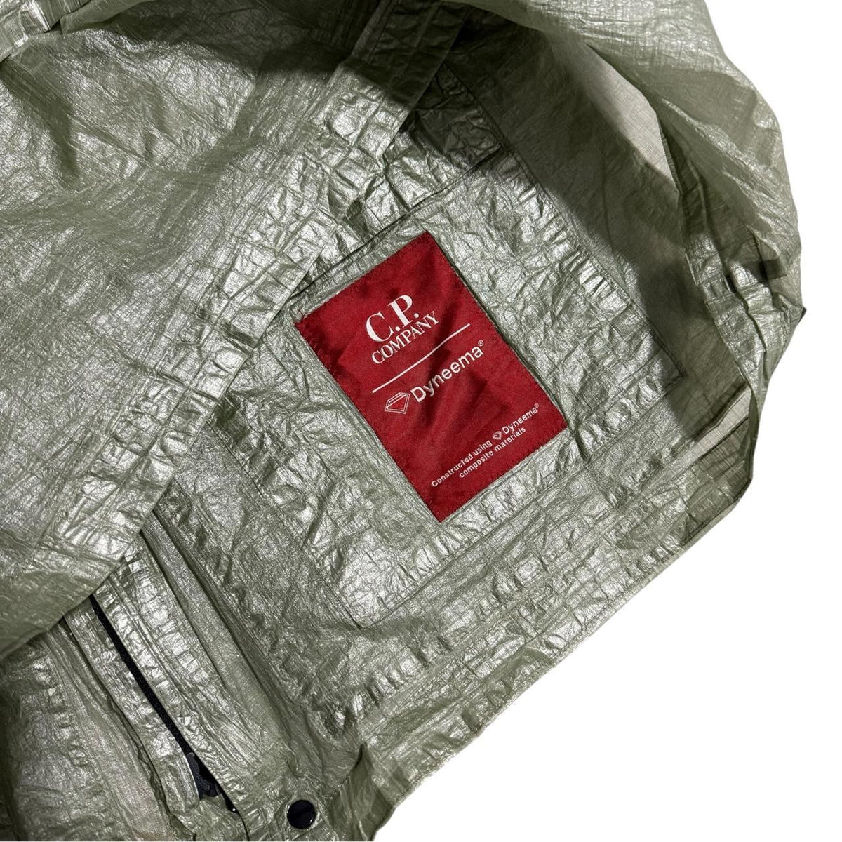 CP Company Paper Dyneema Metropolis Jacket | Large, Silver
