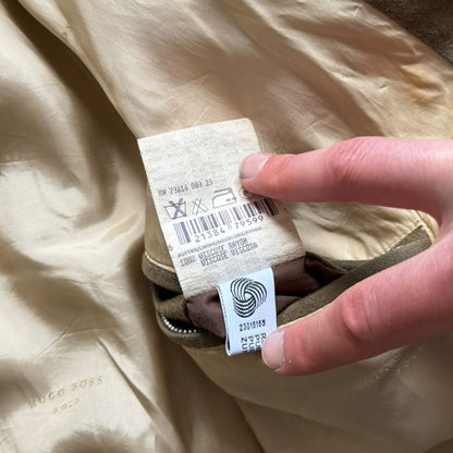 1990's Hugo Boss Loro Piana Cashmere Bomber (L) | Default Title, Red