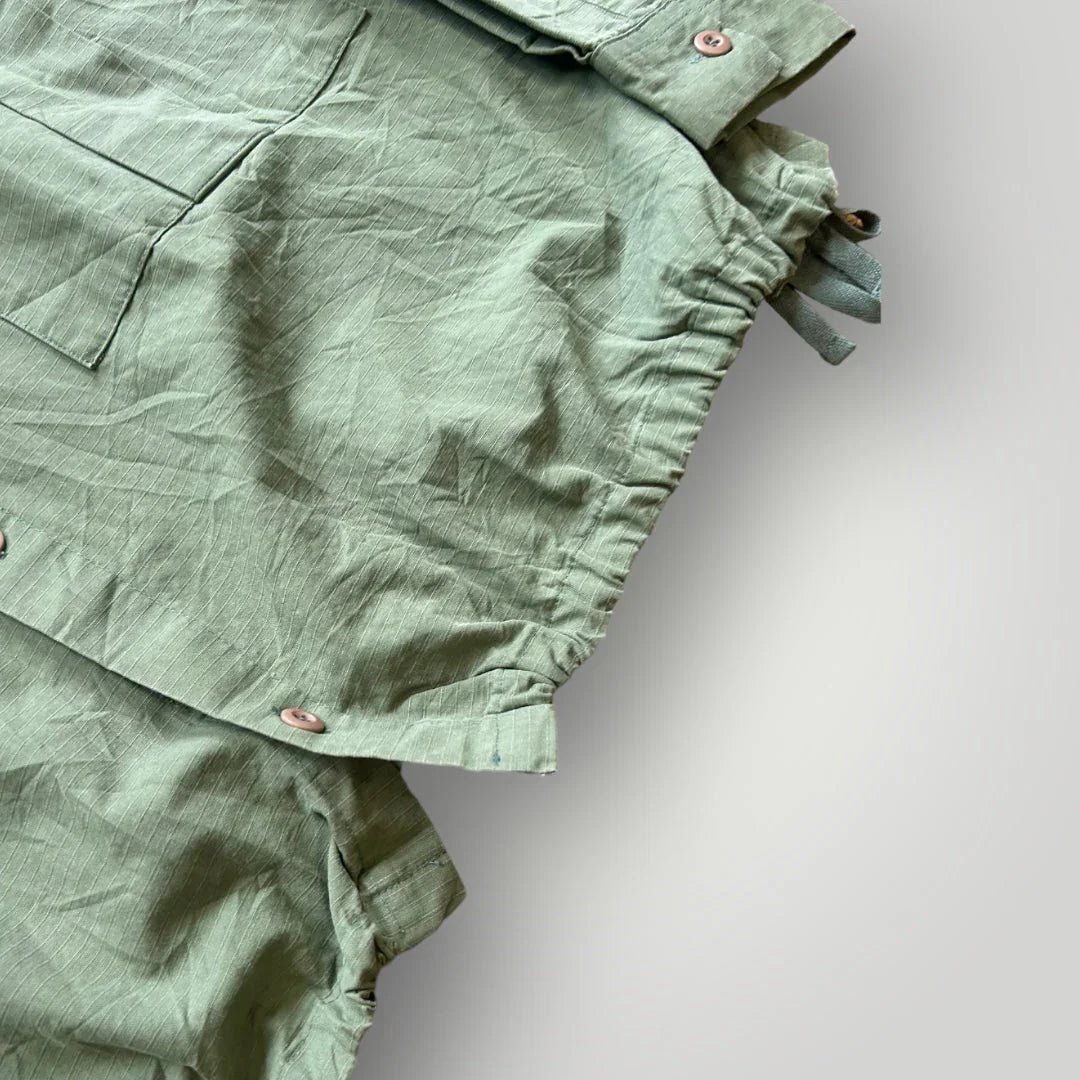 Farmers Market by Anglan Ballon Style Cinched Over-shirt XL