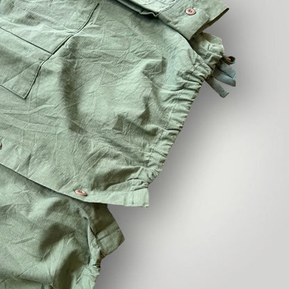 Farmers Market by Anglan Ballon Style Cinched Over-shirt XL