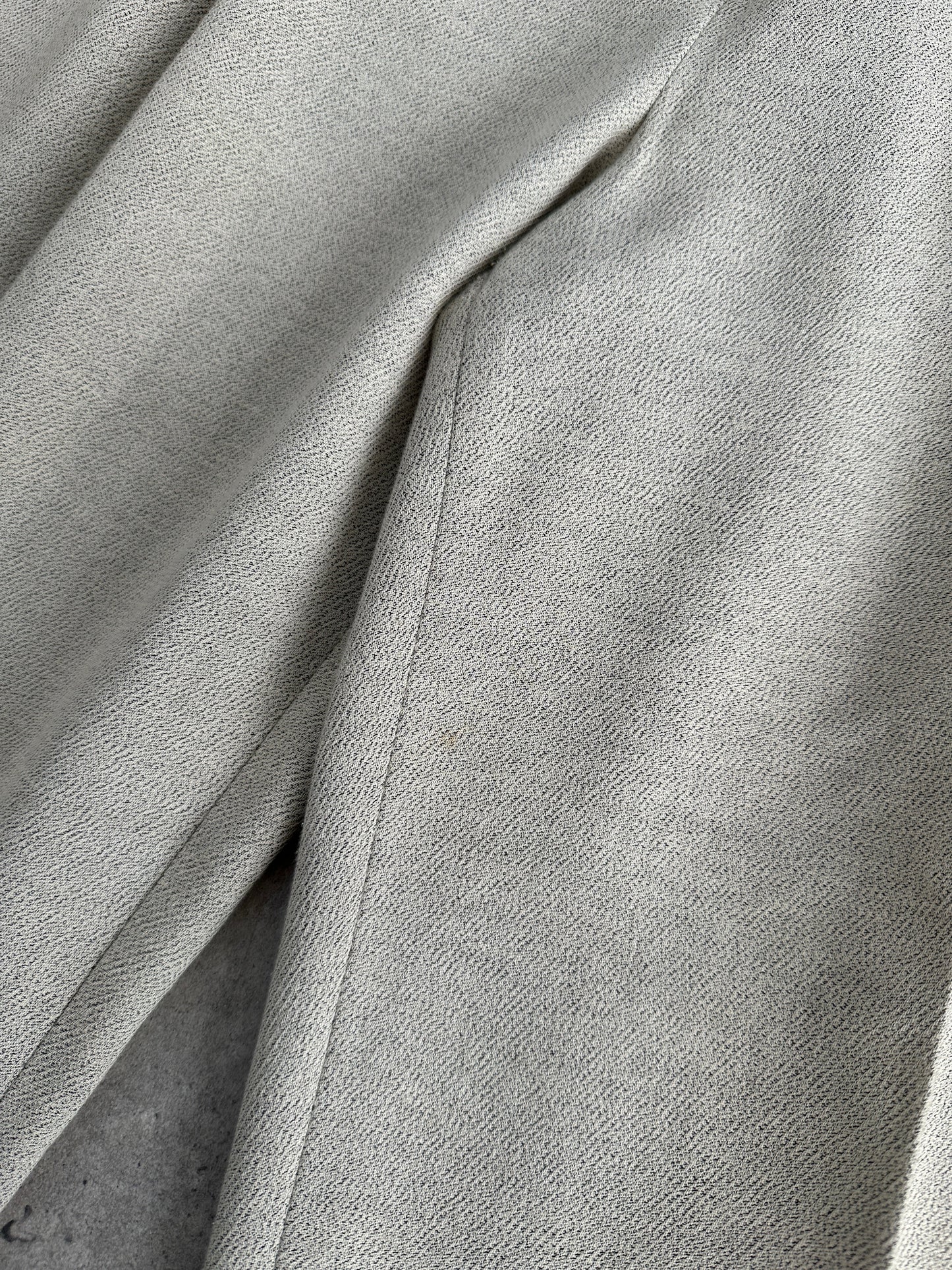 Italian Vintage High Waist Tapered Leg Tailored Trousers - W26