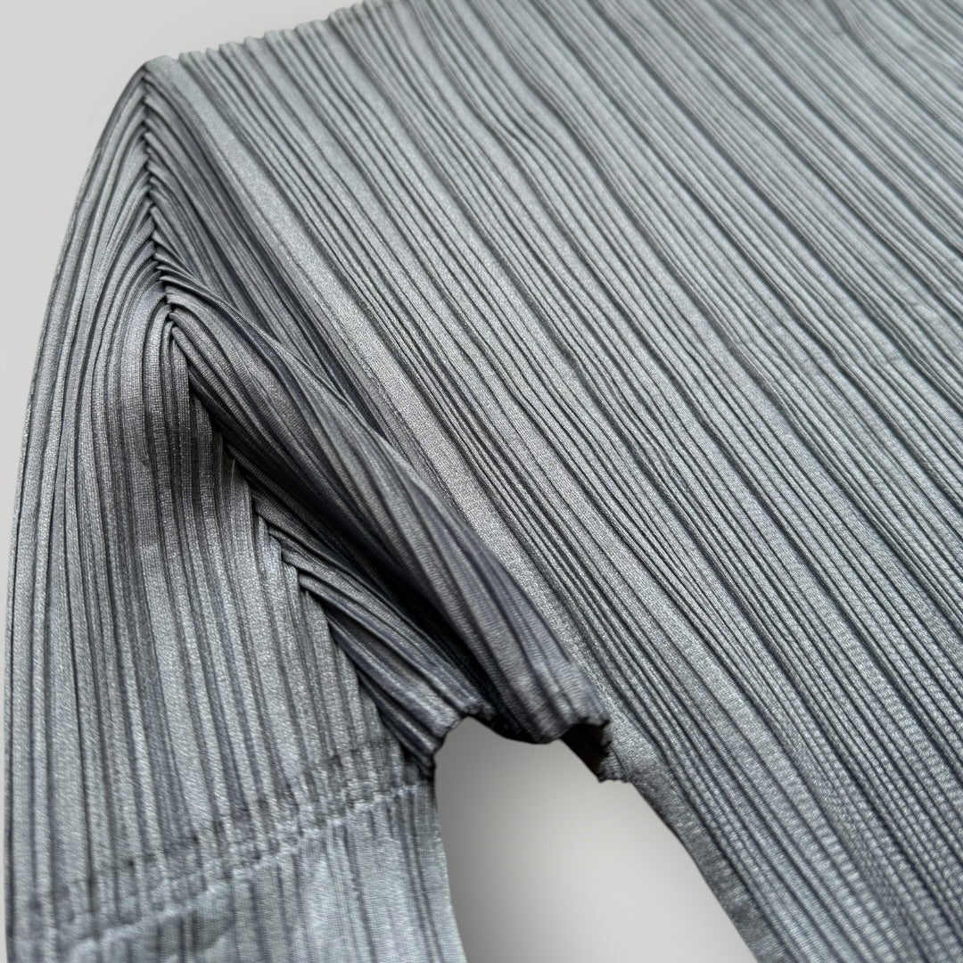Issey Miyake Pleats Please Funnel Neck Long Sleeve 3