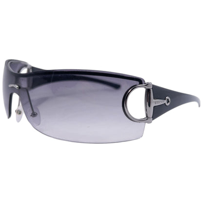 Vintage 2000s Gucci Horse Bit Sunglasses | O/S, Grey