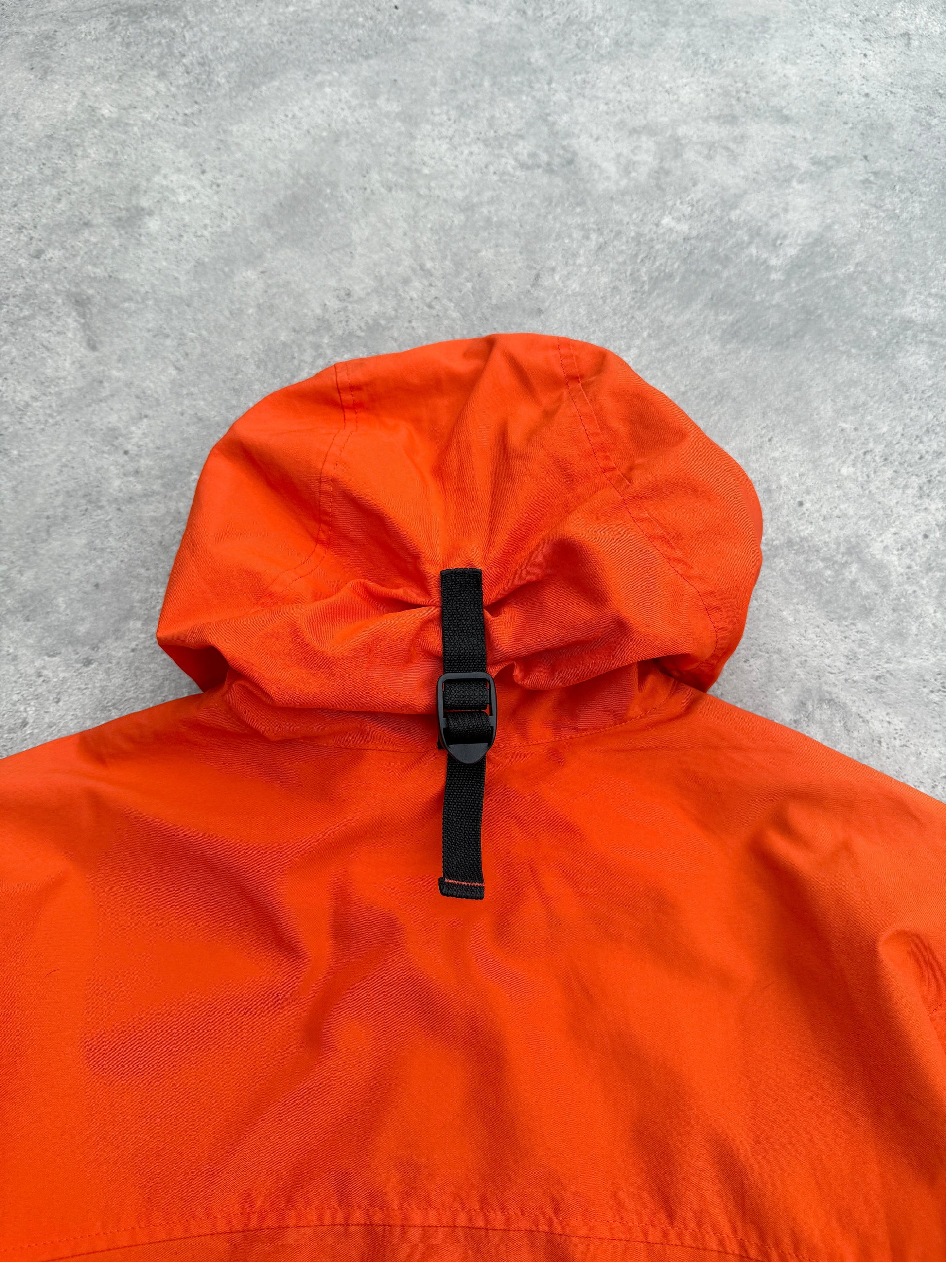nike acg 1990s lightweight technical waterproof jacket (S) | Small, Orange