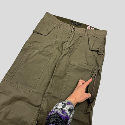 Stone Island AW08 Denims Multipocket Baggy Cargo Trousers - L | Default Title, Green