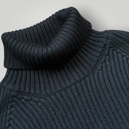 C.P. Company Lana Wool Ribbed Turtle Neck Knit 48 / S
