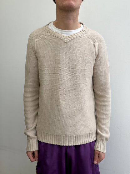 C.P. Company AW07 Knit Jumper | Medium, Beige