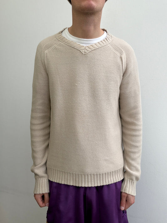 C.P. Company AW07 Knit Jumper | Medium, Beige