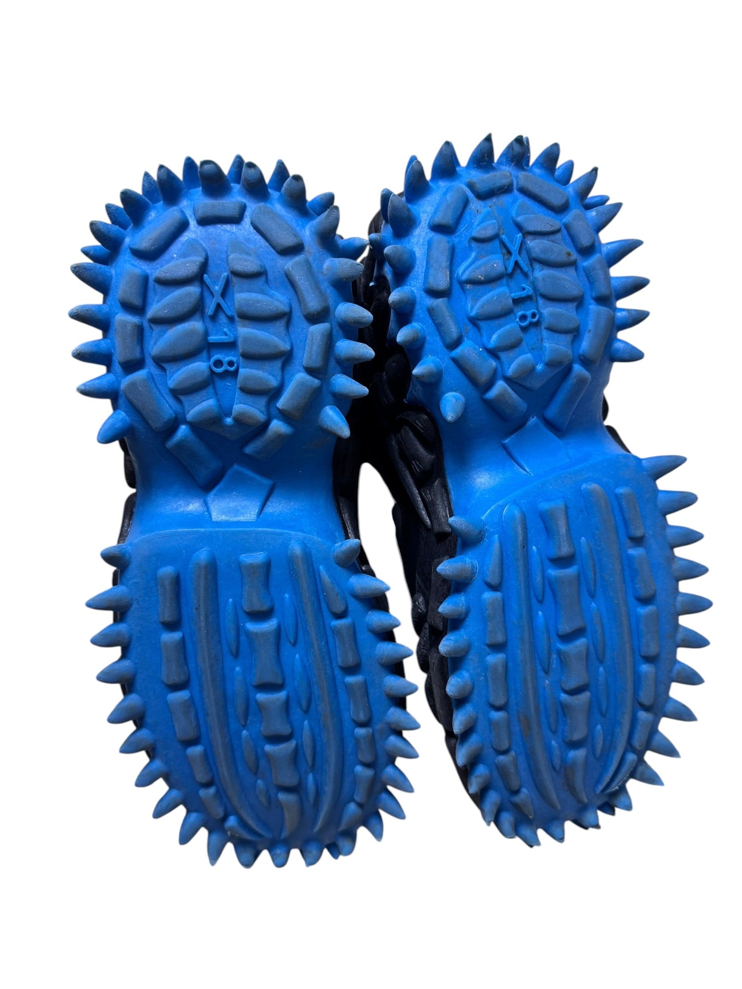 X18 Reykjavik blue spike trainers | UK 7, Blue