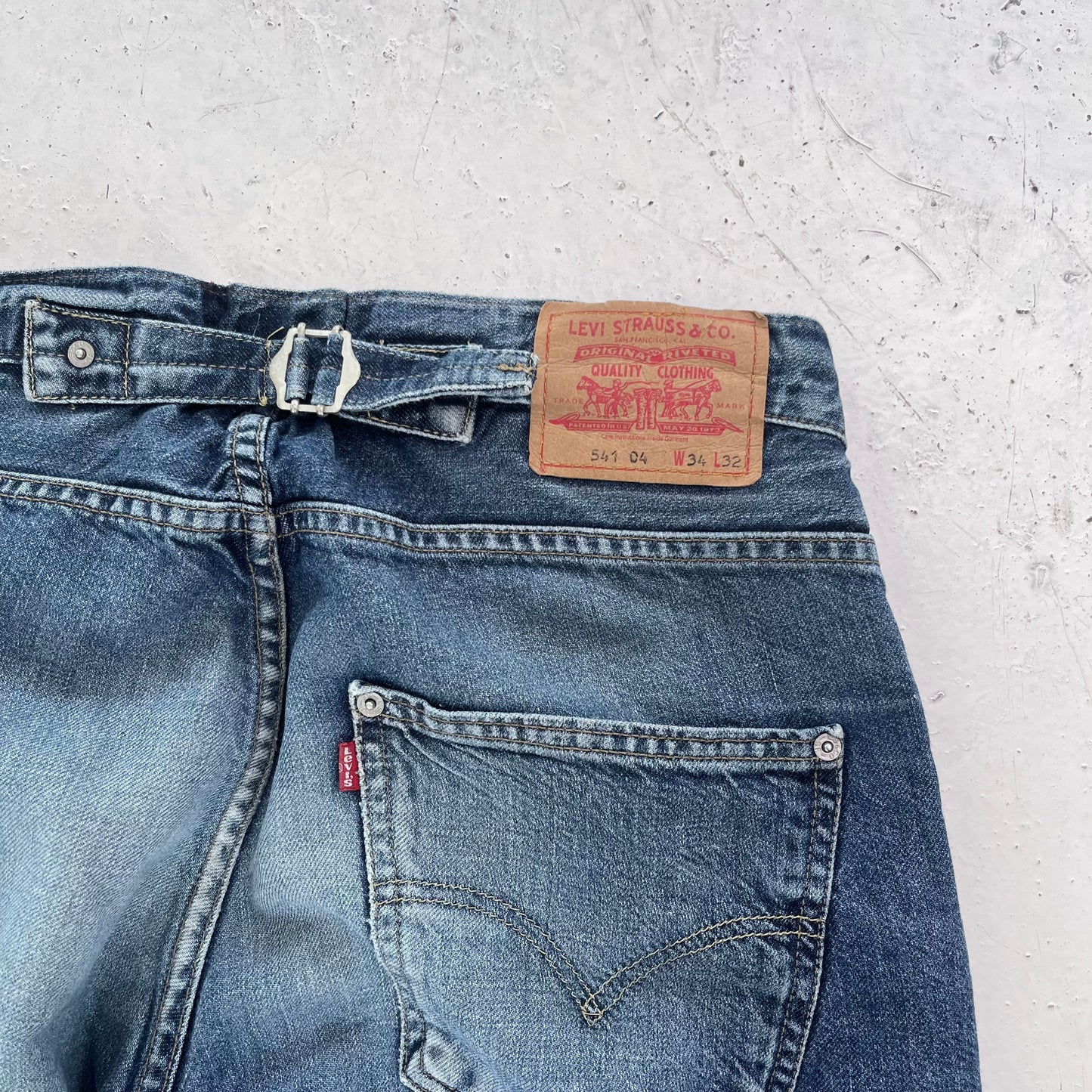 vintage 541 levis buckle back jeans | Blue, Blue